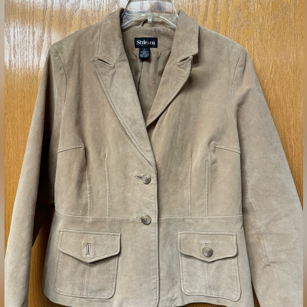 SUEDE LEATHER JACKET